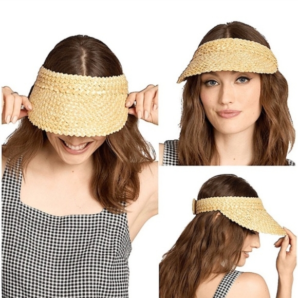 Beach Riot Straw Visor - Picture 2 of 9